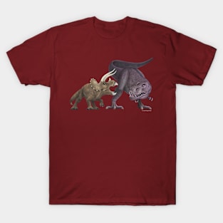 T-rex & Triceratops T-Shirt